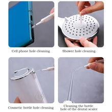 10-500PCS Shower Cleaning Brush Bathroom Micro Nylon Brush Nozzle Anti-blocking Cleaning Tools Bathroom Accessories