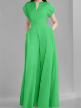 Women Party Elegant Jumpsuits Summer Spring Wide Leg Rompers Solid Color Wide Leg Playsuits Holiday Chic Sleeveless Overall