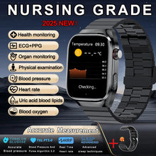 Men's acid Blood lipids Smart Watch With ECG+PPG