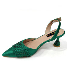 Women's Italian Party Shoes and Bag Set With Elegant Diamond Butterfly