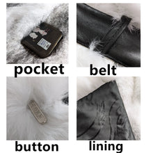 Women's Real Rabbit Fur Long Luxury Jacket