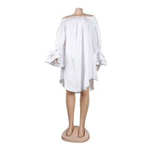 2023 Summer New Fashion Casual Women's Hot Selling Off Shoulder Bust Ruffled Dress
