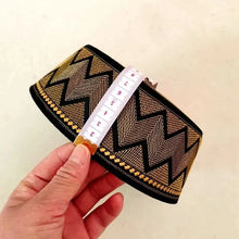 Muslim Caps for Men Eid Ramadan Prayer Clothing with Embroidery Islamic Turkey Hats Gold Turban Cap Headscarf Bonnet Elegant