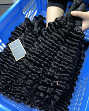 Natural Human Braiding Hair 26 28 Inch Deep Water Wave Bulk Human Hair for Boho Braids No Weft 16A Virgin Curly Hair Extensions