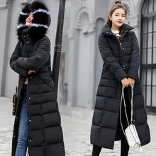 Women's Fashionable Comfortable Bow Belt Fox Fur Collar Coat