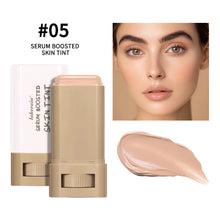 Stick Foundation Balm Serum Boosted Skin Tint Stick Smooth Plumper High Coverage Travel Bronze Foundation Stick Make
