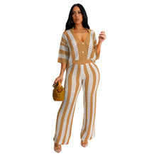 CM.YAYA Knit Ribbon Women's Set Short Sleeve Shirts and Wide Leg Pants 2024 Summer Beach Two 2 Piece Sets Outfits Tracksuit