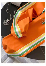 Spring and Autumn New Casual Sports Set for Women, Fashionable and Western Style Street Explosion Running Hoodie Two Piece Set