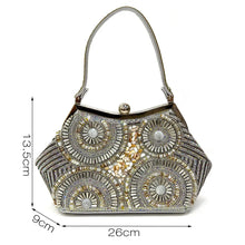 Spot Goods Elegant Streamlined Pointed Toe Women's Shoes Matching Flower Basket Handbag Party Women's Shoes And Bag Set