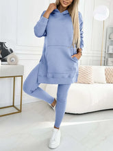 Women's Two Pieces Set Hooded Tracksuit Set