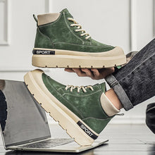 Men's High-Top Platform Casual Comfortable Winter Boots