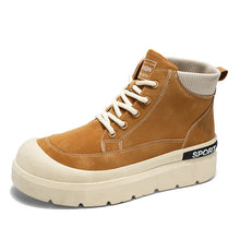 Men's High-Top Platform Casual Comfortable Winter Boots