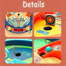 Children Pinball Machine Toy Marble Table Battle Catapult Marble Game Hand Eye Coordination Parent Child Interaction Toy for Kid