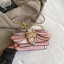 2024 New Handmade Rivet Butterfly Wing Crossbody Bag Women Designer Handbag And Purse Small Square Bag 8 Color Pu Leather Bags