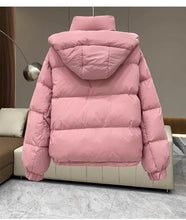 Autumn Winter New Women's Parkas Down Cotton Jacket Hooded Padded Parkas Jackets Warm Thick Coats Female Outerwear Streetwear