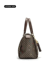 Women's Commuter Crossbody Colorful Printed Monogram Bag