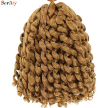 3 Packs Wand Curl Jamaican Bounce Crochet Hair 8inch T Purple 27 30 350 Bug Ombre Blonde Synthetic Jumpy Wand Curly Hair 60Roots