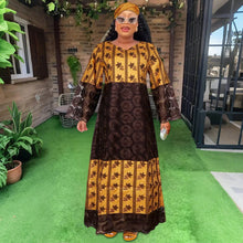 H&D African Dresses For Women Bazin Riche Tradition Embroidery Dress Wedding Robe Clothes Party Gowns Skirt 2024