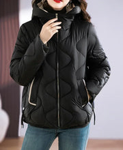 Winter Women Outerwear Hooded Cotton Parkas