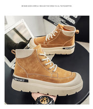 Men's High-Top Platform Casual Comfortable Winter Boots