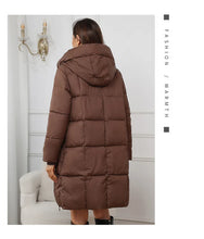 Women's Long Winter Parkas Thick Down Cotton Coat