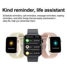 2025 AI Diagnosis NFC Smart Watch Women 1.85 inch AMOLED Blood pressure Heart Rate Temperature BT call Smartwatches Men For IOS