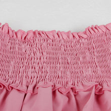 2023 Summer New Fashion Casual Women's Hot Selling Off Shoulder Bust Ruffled Dress