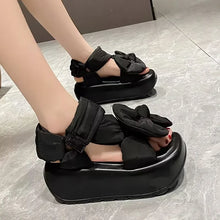 2024 New Genuine Leather Summer Luxury Sandals Casual Work Checkered Beach Shoes Vacation Fashion Women's Shoes zapatos de mujer