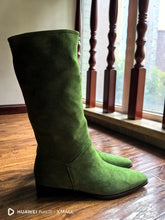 Fashion Knee Length Women's Frosted Leather Long Boots