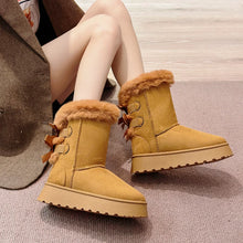 Women's Snow And Winter Plush Platform Outdoor Warm Boots