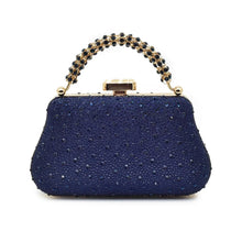 New Arrival Party Shoe and Bag Set for Women Italy Full Diamonds High Heels Luxury Woman Pumps Matching Italian Shoe and Bag Set