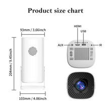 New 2024 4K Android 11 Dual Wifi6 200 ANSI Allwinner H713 BT5.0 1080P 1280*720P Home Cinema Outdoor portable Projetor