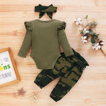 Camouflage Baby Clothes for Boys Girls 3Piece Baby Outfit Knitted Autumn Sets for Baby Long Sleeve Toddler Fall Clothing Newborn