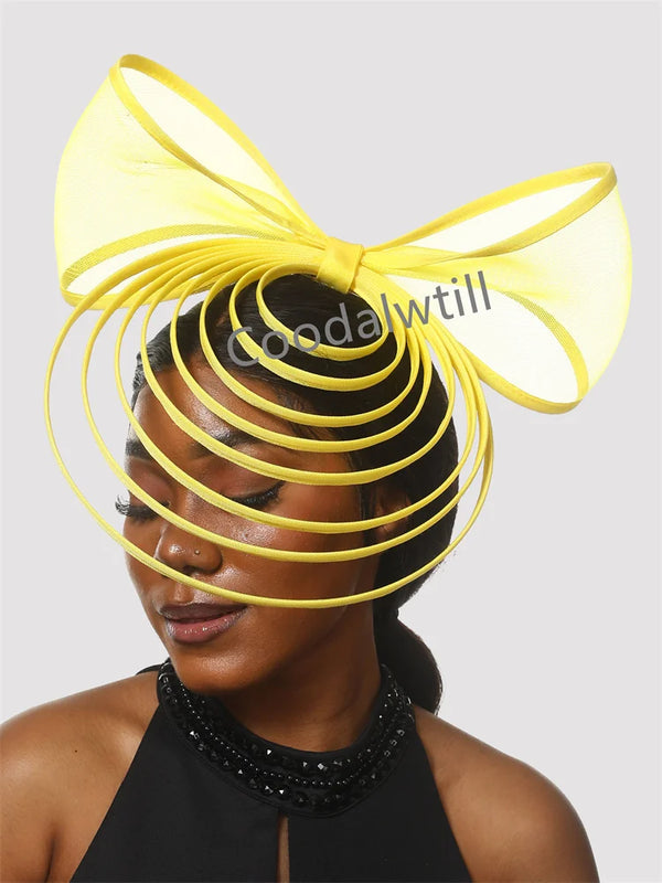Fascinator Hat For Women Elegant Wedding Church Headpiece Ladies Chic Bow Fascinators Party Hats New Kentucky Derby Millinery
