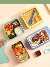Portable Lunch Box Lunch Bags for Children School Office Bento Box with Tableware Thermal Bag Complete Kit Microwavable Heating
