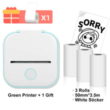 Phomemo T02 Portable Mini Thermal Printer Wirelessly BT 203dpi Photo Label Memo List Printing With USB Cable Imprimante Portable