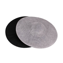 Big Top Hat 40 CM Size Women Party Dinner Deby Cocktail Ladies Chapeau Cap Bride Wedding Fascinators Base DIY Hair Accessores
