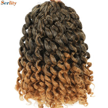 3 Packs Wand Curl Jamaican Bounce Crochet Hair 8inch T Purple 27 30 350 Bug Ombre Blonde Synthetic Jumpy Wand Curly Hair 60Roots
