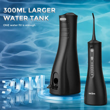 Water Flosser Professional For Teeth, Gums, Braces, Dental Care, Electric Power With 5 Settings, 5 Tips For Multiple Users