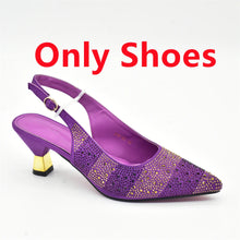 Designer Shoe and Bag Sets From Italy Original Italian Shoes and Bag Set for Women Wedding Shoes for Women Bride Party Pumps