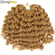 Ombre Jumpy Red Ginger Wand Curls Crochet Hair 1B 27 30 350 613 Purple Grey Colors jamaican twist braiding Hair 20 Strands/Pack