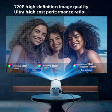 New 2024 4K Android 11 Dual Wifi6 200 ANSI Allwinner H713 BT5.0 1080P 1280*720P Home Cinema Outdoor portable Projetor