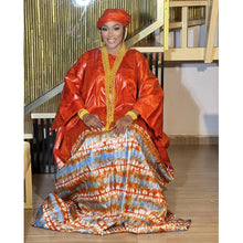 African Dresses For Women Wedding Bride Party Plus Size Traditional Print Riche Dashiki