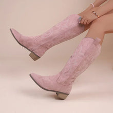 Embroidered Western Cowboy Boots for Women