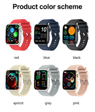 2025 AI Diagnosis NFC Smart Watch Women 1.85 inch AMOLED Blood pressure Heart Rate Temperature BT call Smartwatches Men For IOS