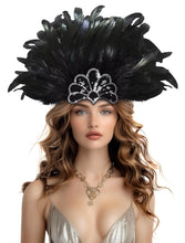 Multicolour Feather Headband Female Party Hair Accessory Fancy Fascinator Headpiece Premium Hair Ornament