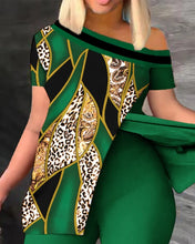 Elegant Women Two Piece Set Suits New Fashion Printed Ruffle Sleeve Top Solid Color Pants Set With Belt Blouses Female Clothing