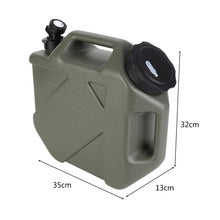 11L Large Capacity Portable Camping Bucket Water Storage No Leakage for Camping Fishing Picnic Hiking Drinking Water Canister