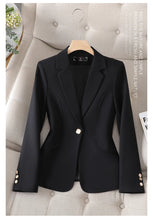 Spring Autumn Blazers New Small Suit Jacket Women Fashion Jacket High-Quality Professional Suit Ladies Blazers Female Outerwear