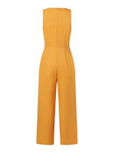 ZANZEA Casual 2023 Summer Playsuit Wide Leg Pant Women Long Rompers Sleeveless Waisted Overalls Office Lady Elegant Jumpsuits